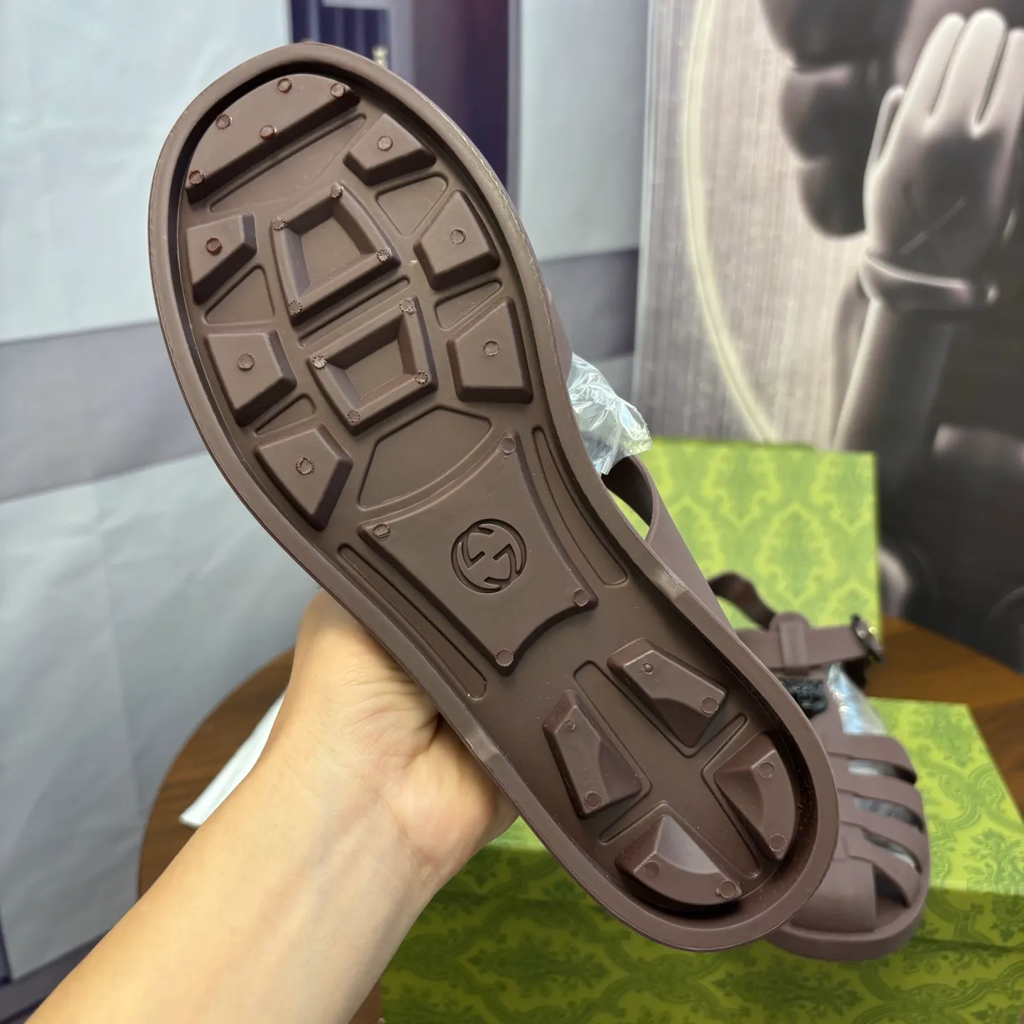 Men's shoes 260💰 [Gucci] Counter quality, top-quality original goods, real photos! Original TPU material, fine workmanship, comfortable; genuine 1:1 replica Size: 36 ~ 46